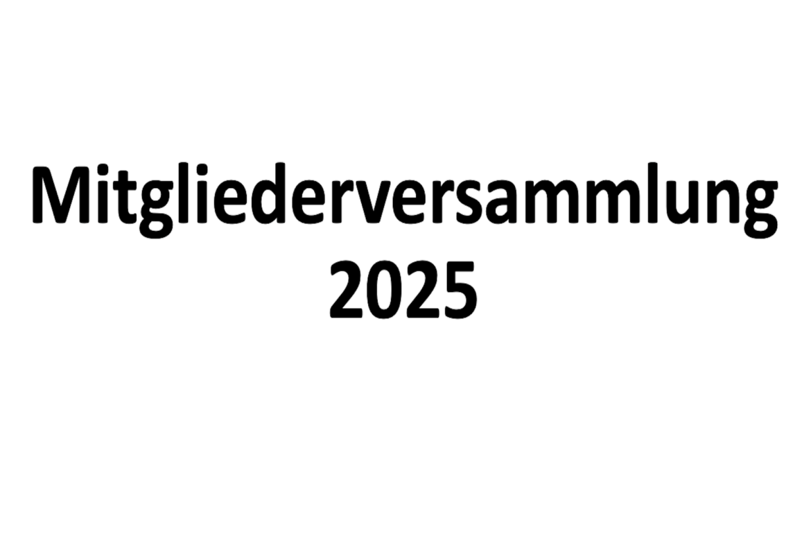 Einladung zur Mitgliederversammlung 2025